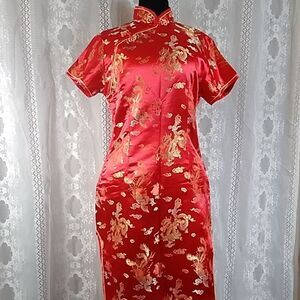 Traditional Chinese Size Mei Jin Women's Dress Size XXL